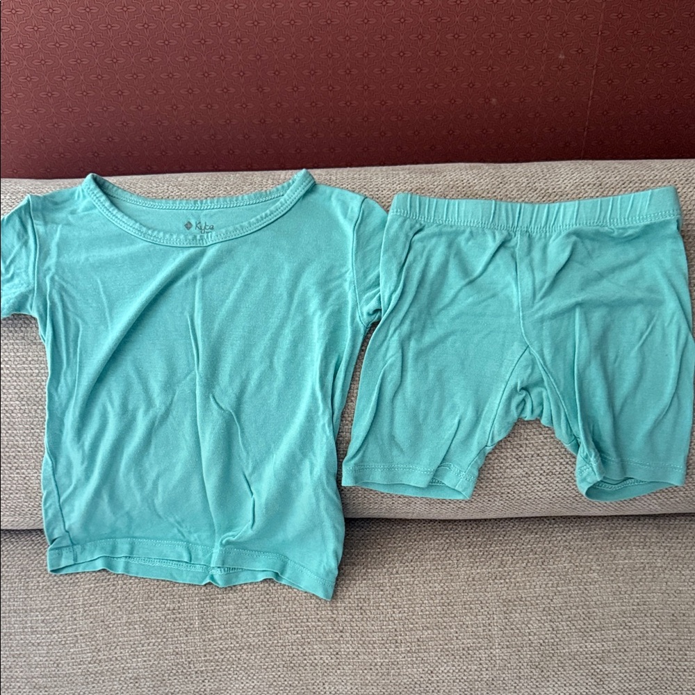 Kyte BABY Teal Toddler Pajama Set